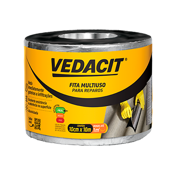 VEDACIT FITA MULTI-USO ALUMINIO 0,10 X 10 M
