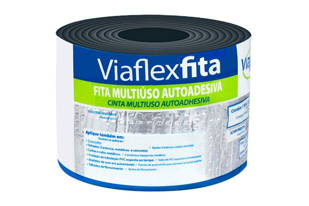 VIAPOL FITA MULTI-USO ALUMINIO 0,10 X 10 M