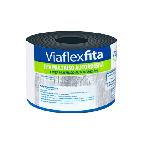 VIAPOL FITA MULTI-USO ALUMINIO 0,10 X 10 M